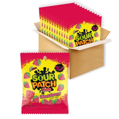 Sour Patch Kids Strawberry Peg Bag 3.5oz (102g)