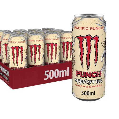 Version 1.0.0 Monster Energy Punch 500ml Can
