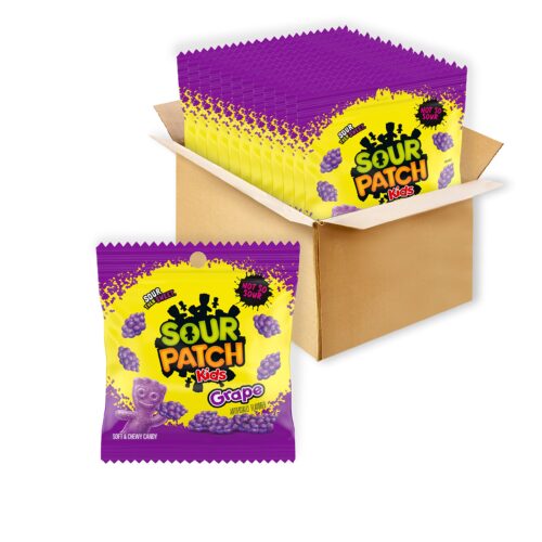 Sour Patch Kids Grape Peg Bag 3.5oz (102g)
