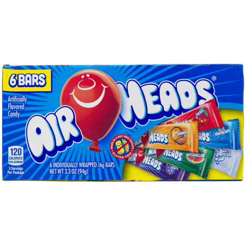 Airheads Assorted Flavours Theater Box (94g)