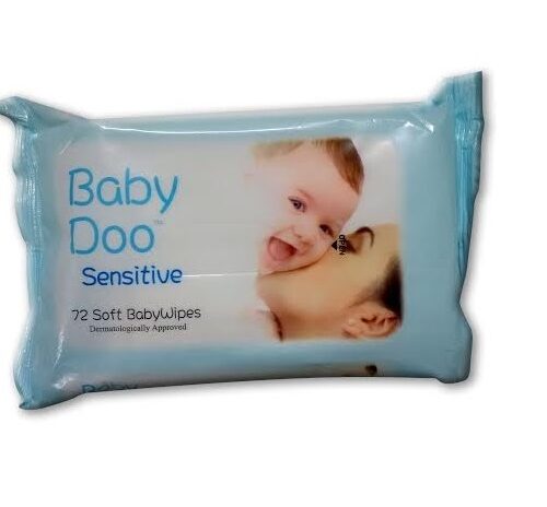 Baby Doo Baby Wipes Sensitive (blue)