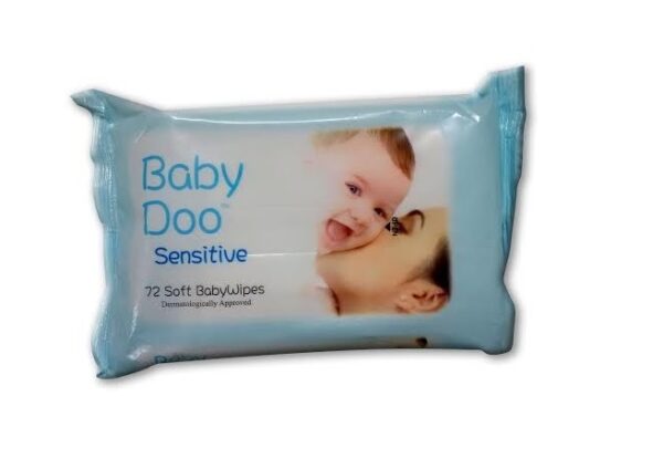 Baby Doo Baby Wipes Sensitive (blue)