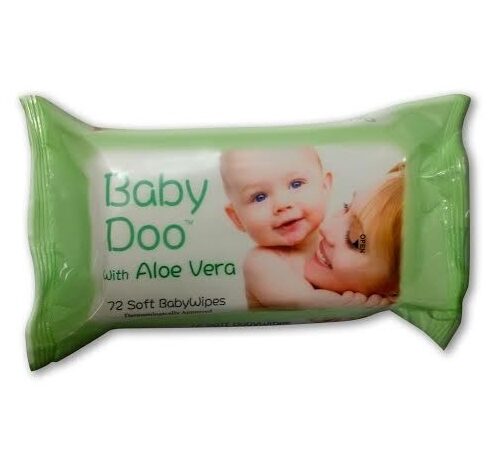 Baby Doo Baby Wipes Aloe Vera (green)