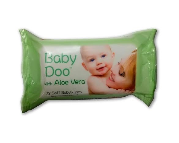 Baby Doo Baby Wipes Aloe Vera (green)