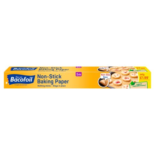 Bacofoil Baking & G/Proof Paper 5m x 300mm