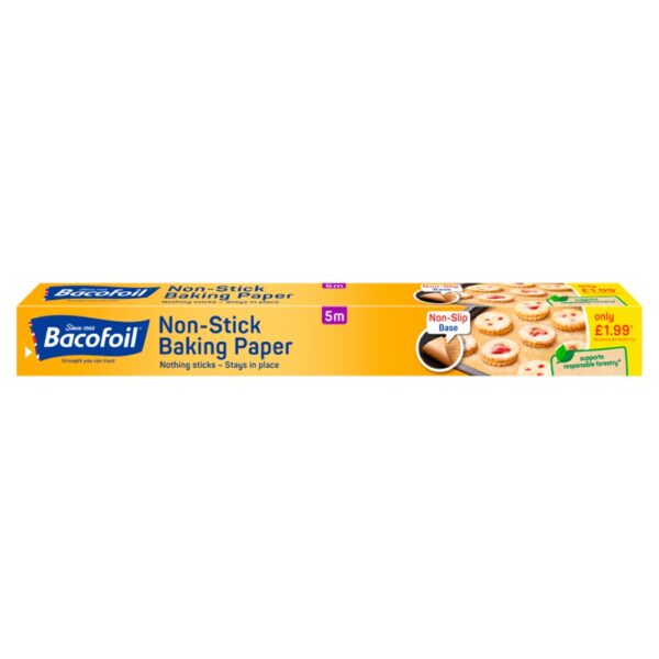Bacofoil Baking & G/Proof Paper 5m x 300mm