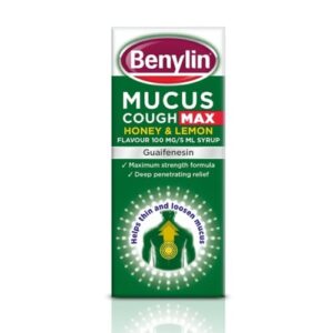 Benylin Adult Mucus Cough Max Honey& Lemon 125ml