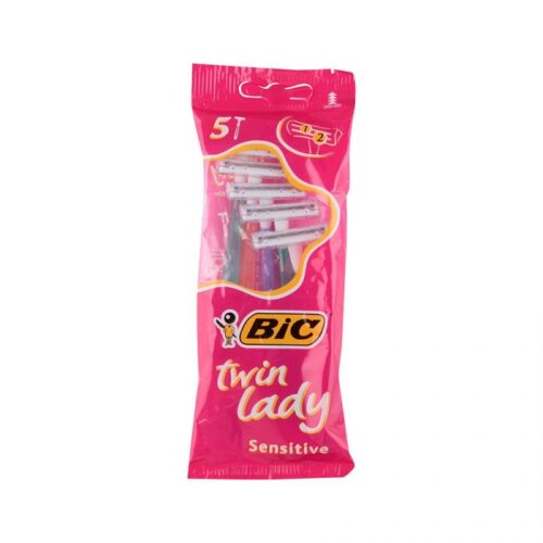 BIC006.jpg Bic Twin Lady Razor Blades 5's - Sensitive Full Box