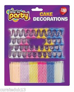 Birthday Cake Candles Half Box