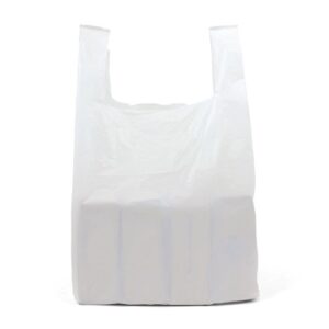 Tulip Z White Ht Vest Carrier Bags – Bulk Carton of 1000
