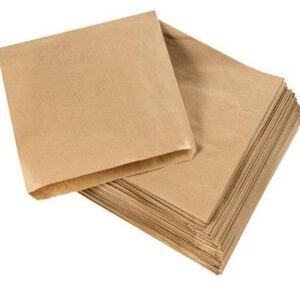 10x10 Brown Paper Bags – Bulk Carton of 1000