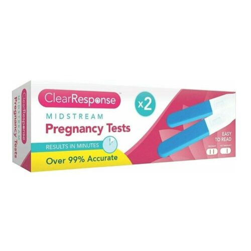 Clear Response Pregnancy Test 2pk
