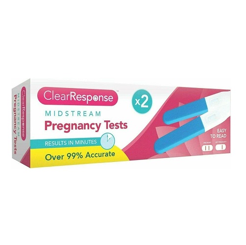 Clear Response Pregnancy Test 2pk