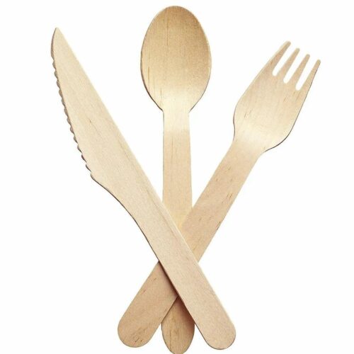 DIS009.jpg Wooden Forks Knives Spoons Half Box