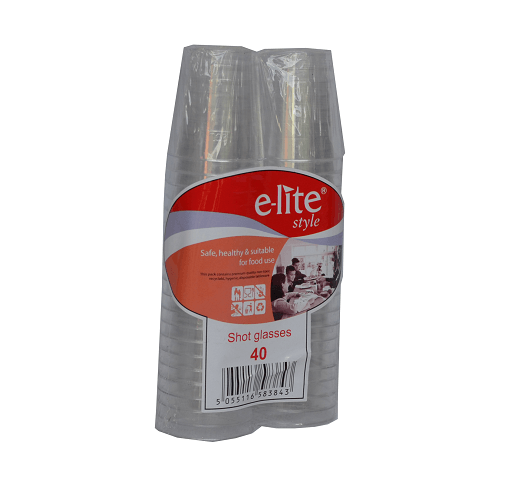Disposable Shot Glasses Half Box