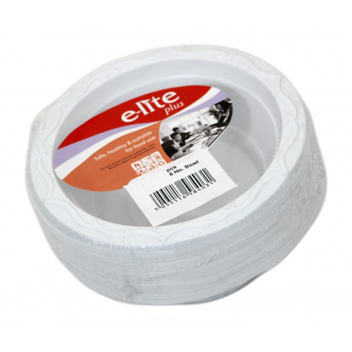 DIS023.jpg Disposable Plastic Bowls 12oz Standard Full Box