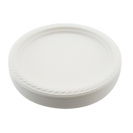 Disposable Plastic Plates 10" 50's