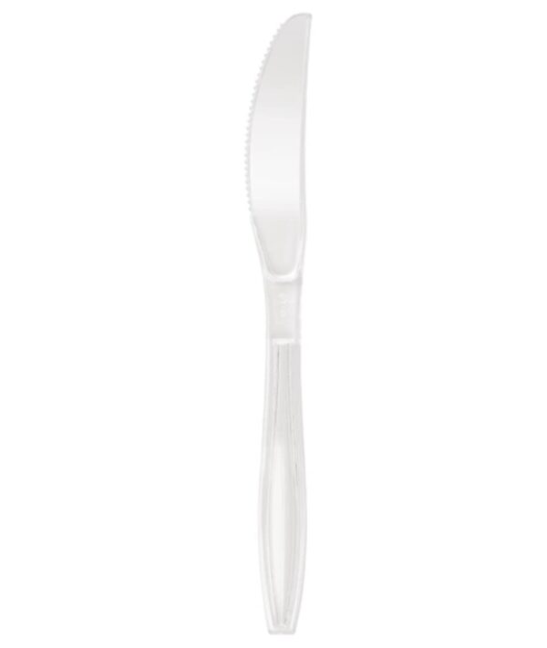 Version 1.0.0 Reusable Clear Knives Hv Duty 80's Half Box