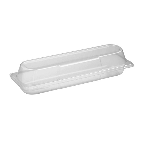 DIS082.jpg Phat 9" Hinged Baguette Container – Bulk Carton of 400