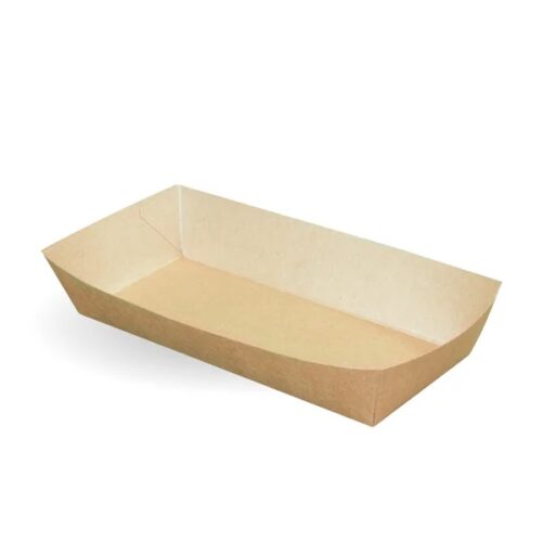 DIS083.jpg Phat Kraft Paper Food Trays – Bulk Carton of 500