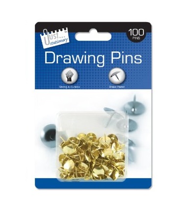 Drawing Pins On Blister Card 100's
