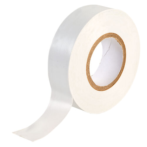 ELE007.jpg Electric Pvc White Tape 19mm x 20m