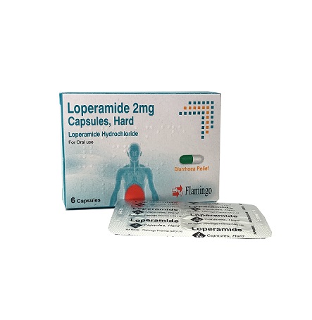 Flamingo Diarrhoea Relief Caps Loperamide 2mg 6s