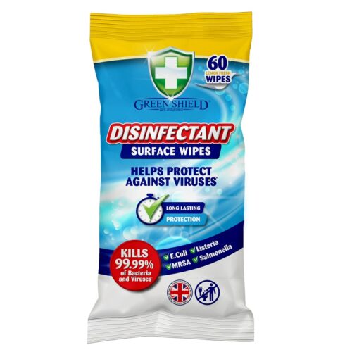 Green Shield Disinfectant Wipes 60's