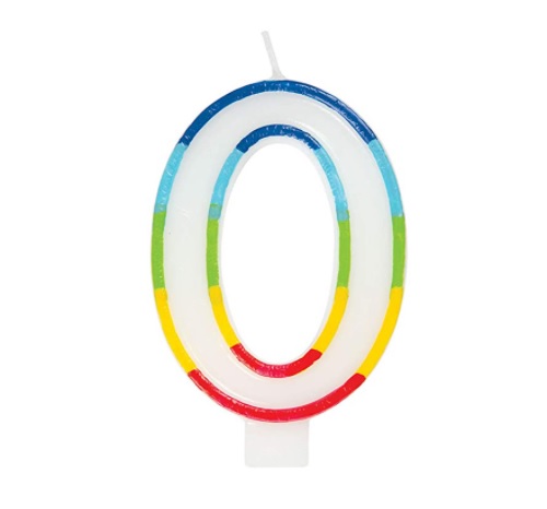 GSD Number "0" Candles