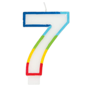 GSD Number "7" Candles