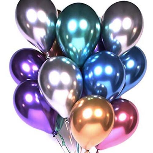 GSD Metallic Colour Balloons