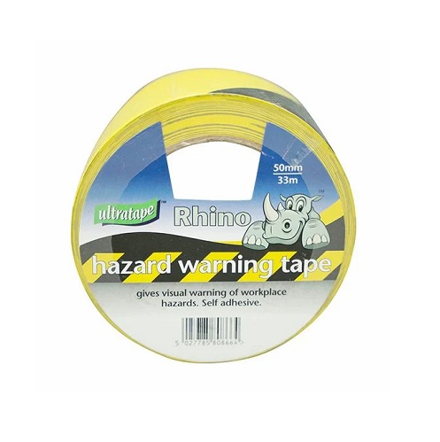HAZ001.jpg Hazard Tape Black 50mm x 10m
