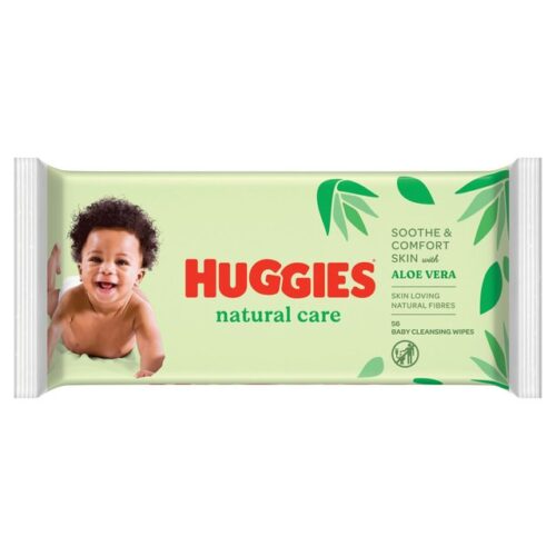 Huggies Babywipes Natural Care (green)