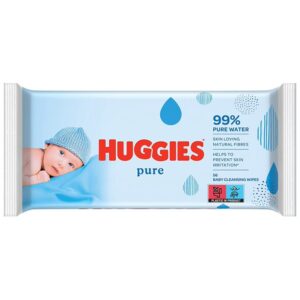 Huggies Babywipes Pure 99% Water 48's