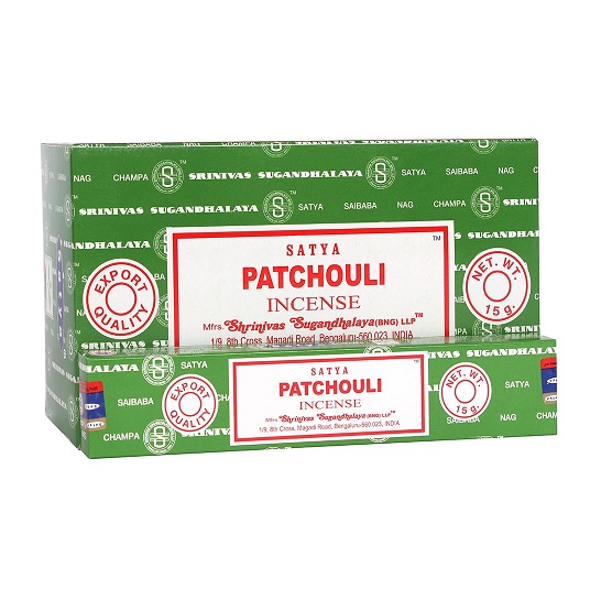 Incense Satya Natural Patchouli