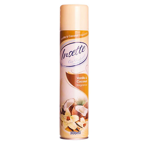 Insette Air Freshner Fresh Vanilla+coconut 300ml