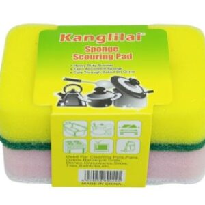 Kanglilai 2 Pack Sponge Scourer