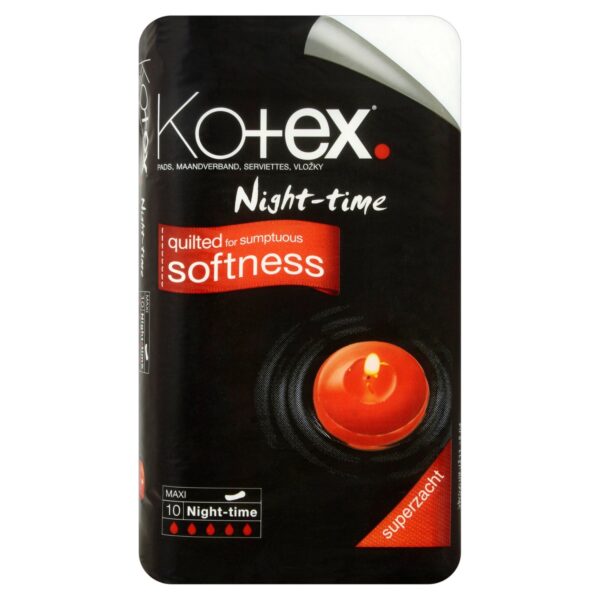 KOT001.jpg Kotex Maxi Nightime 10's