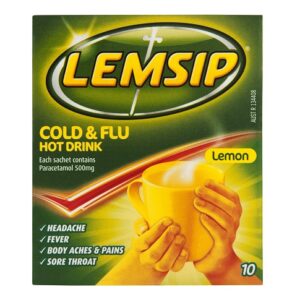 Lemsip Cold & Flu Sachets 10's - Lemon