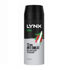 Lynx Deodorant Apa Africa 150m