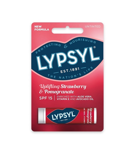 Lypsyl Strawberry & Pomegranate Carded