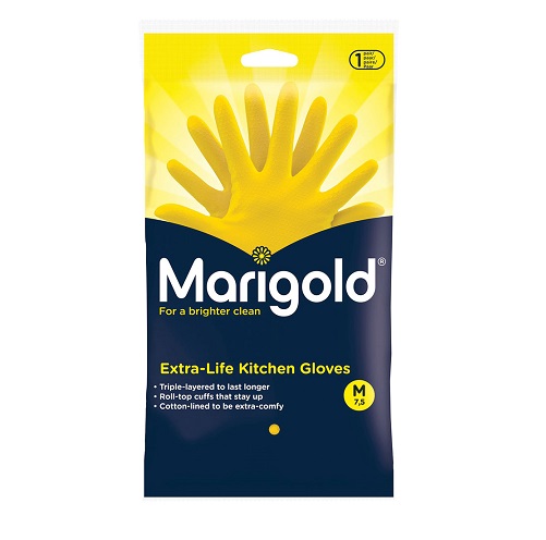 MAR011-1.jpg Marigold Kitchen Rubber Gloves Medium