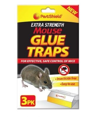 MOUS001.jpg Mouse Trap Glue Boards 3pk (12) Half Box