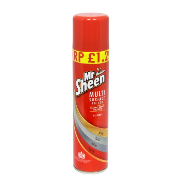 MRS001.jpg Mr Sheen 4 In 1 Original Polish 300ml