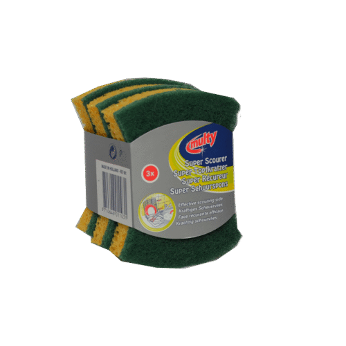 MUL005.png Multy 3 Pack Sponge Scourer