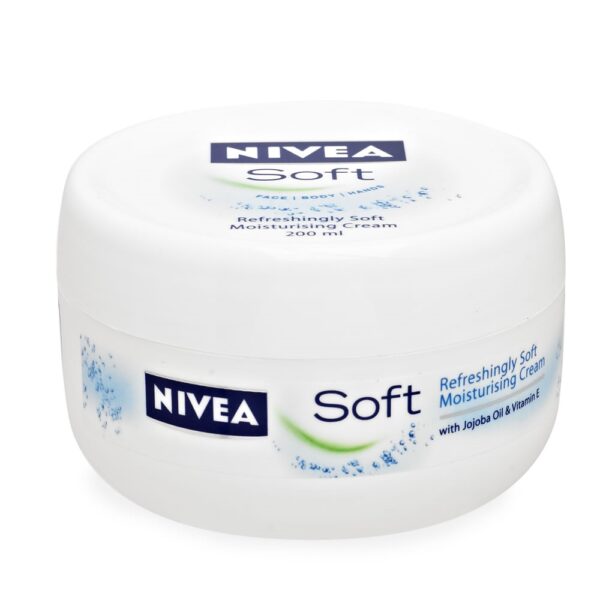 Nivea Soft Moisturising Cream 200ml Pot