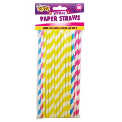 PAP002.jpg Paper Straws 40 Pack