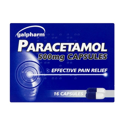 Galpharm Paracetamol Box Capsules 16's