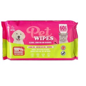 Pet Wipes 60's