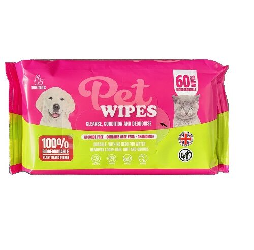 Pet Wipes 60's